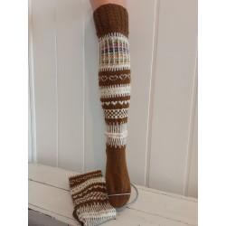 Pitkävartiset villasukat 3382,koko 39