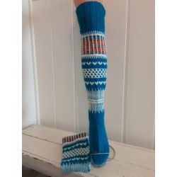 Pitkävartiset villasukat 3384, koko 39-40