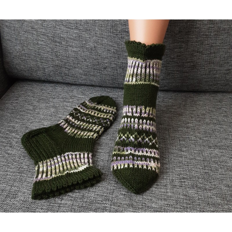 Villasukat 3490, koko 40