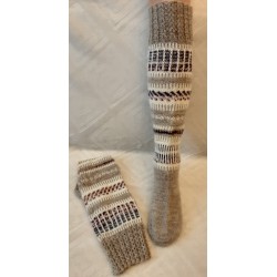 Pitkävartiset villasukat, 3416, koko 38