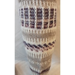 Pitkävartiset villasukat, 3416, koko 38