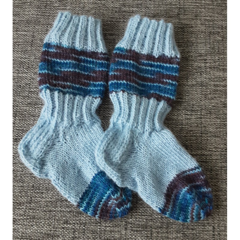 Vauvan alpaca-sukat, 3473, koko 6-12kk